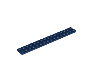 LEGO Bleu Foncé assiette 2 x 16 (4282)