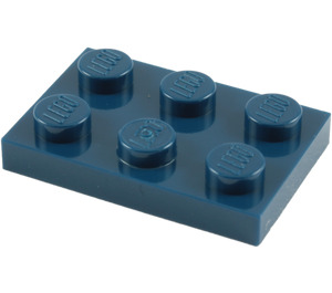 LEGO Azul oscuro Placa 2 x 3 (3021)