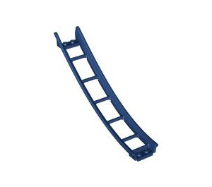 LEGO Dark Blue Rail 2 x 16 x 6 Inverted Bow with 3.2 Shaft (26559)