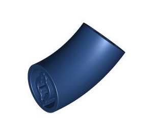 LEGO Dark Blue Round Brick with Elbow (Longer) (5489)