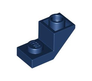 LEGO Dark Blue Slope 1 x 2 (45°) Inverted with Plate (2310)