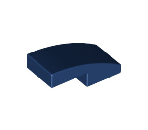 LEGO Dark Blue Slope 1 x 2 Curved (11477)