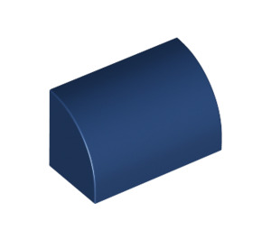 LEGO Dark Blue Slope 1 x 2 Curved (37352 / 98030)