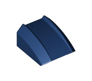 LEGO Dark Blue Slope 1 x 2 x 2 Curved (30602 / 47904)