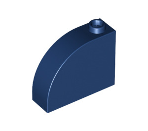 LEGO Dark Blue Slope 1 x 3 x 2 Curved (33243)