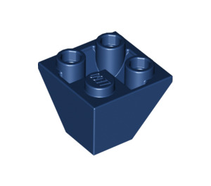 LEGO Dark Blue Slope 2 x 2 (45°) Inverted (3676)