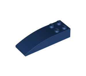 LEGO Dark Blue Slope 2 x 6 Curved (44126)