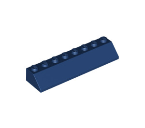 LEGO Dark Blue Slope 2 x 8 (45°) (4445)