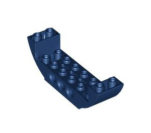 LEGO Bleu foncé Pente 2 x 8 x 2 Incurvé Inversé Double (11301 / 28919)