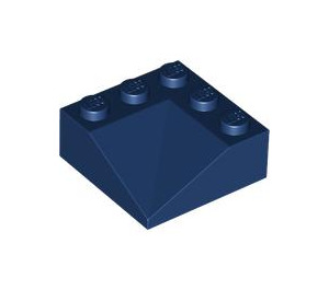 LEGO Donkerblauw Helling 3 x 3 (25°) Dubbele Concave (99301)