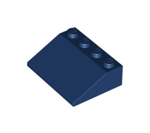 LEGO Bleu foncé Pente 3 x 4 (25°) (3016 / 3297)