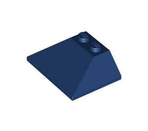 레고 진한 파란색 경사 3 x 4 더블 (45° / 25°) (4861)