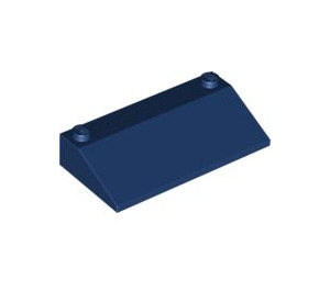 LEGO Dark Blue Slope 3 x 6 (25°) with Inner Walls (3939 / 6208)