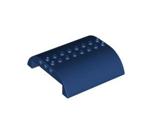 LEGO Dark Blue Slope 8 x 8 x 2 Curved Double (54095)