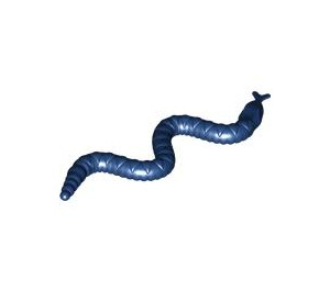 LEGO Bleu Foncé Serpent avec Texture (30115)