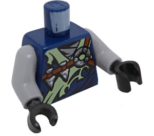 LEGO Donkerblauw Soul Archer Minifiguur Torso (973 / 76382)