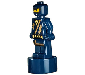 LEGO Tmavě modrá Statuette s Jay (12685 / 102920)