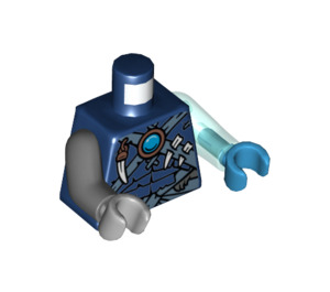 LEGO Bleu foncé Stealthor avec Light Armor Minifig Torse (973 / 16933)