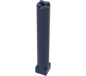 LEGO Dark Blue Support 2 x 2 x 11 Solid Pillar Base (6168 / 75347)