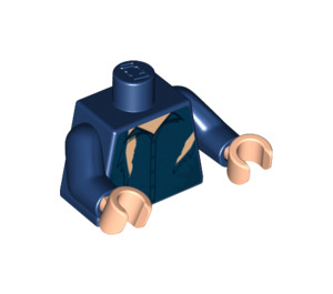 LEGO Dark Blue Taejo Togokahn Torso (973 / 76382)