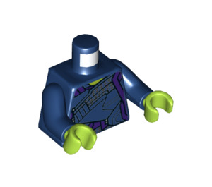 LEGO Dark Blue Talos Minifig Torso (973 / 76382)