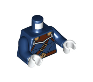 LEGO Bleu foncé Taskmaster Minifig Torse (973 / 76382)