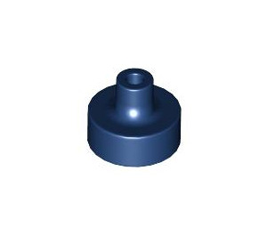 LEGO Dark Blue Tile 1 x 1 Round with Hollow Bar (20482 / 31561)