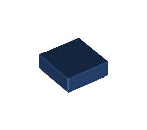 LEGO Dunkelblau Fliese 1 x 1 mit Nut (3070 / 30039)