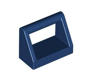 LEGO Dark Blue Tile 1 x 2 with Handle (2432)