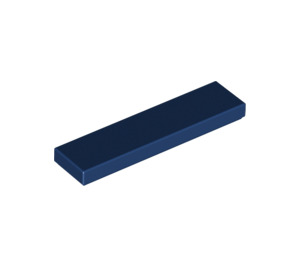 LEGO Dark Blue Tile 1 x 4 (2431 / 35371)