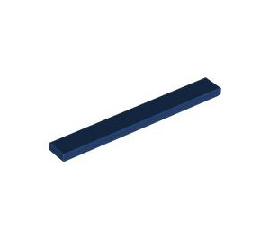 LEGO Dark Blue Tile 1 x 8 (4162)