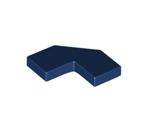 LEGO Dark Blue Tile 2 x 2 Corner with Cutouts (27263)