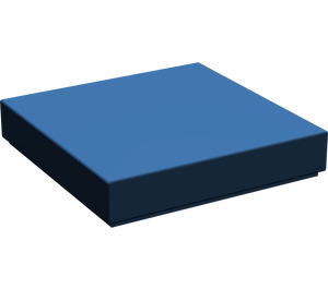 LEGO Dark Blue Tile 2 x 2 (Undetermined Groove - To be deleted)