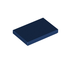 LEGO Dark Blue Tile 2 x 3 (26603)