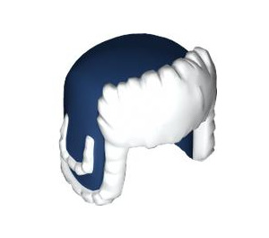 LEGO Bleu Foncé Ushanka Chapeau avec Blanc Fourrure Lining (36933)