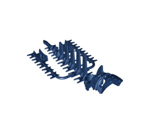 LEGO Dark Blue Vezok / Irnakk Spinal Column (53576)