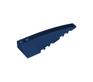 LEGO Dark Blue Wedge 10 x 3 x 1 Double Rounded Right (50956)