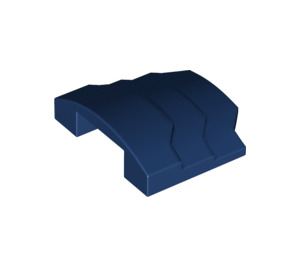 LEGO Dark Blue Wedge 3 x 4 with Stepped Sides (66955)