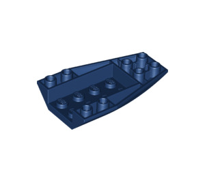 LEGO Dark Blue Wedge 6 x 4 Triple Curved Inverted (43713)