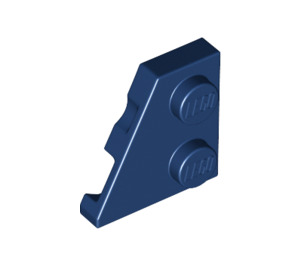 LEGO Dark Blue Wedge Plate 2 x 2 Wing Left (24299)