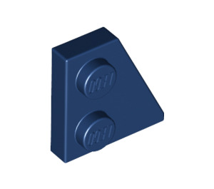 LEGO Dark Blue Wedge Plate 2 x 2 Wing Right (24307)