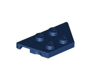 LEGO Dark Blue Wedge Plate 2 x 4 (51739)