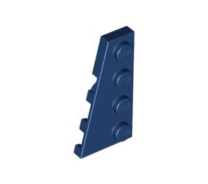 LEGO Dark Blue Wedge Plate 2 x 4 Wing Left (41770)