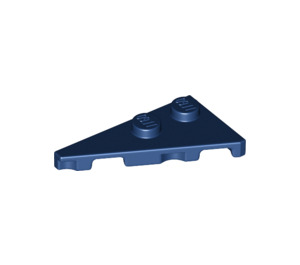 LEGO Dark Blue Wedge Plate 2 x 4 Wing Left (65429)