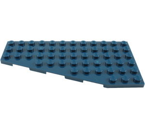 LEGO Dark Blue Wedge Plate 6 x 12 Wing Left (3632 / 30355)