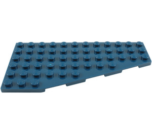 LEGO Dark Blue Wedge Plate 6 x 12 Wing Right (30356)