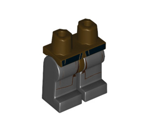 레고 어두운 갈색 Anakin Skywalker 미니피규어 엉덩이와 다리 (3815 / 39475)