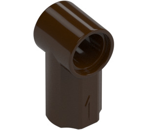 LEGO Dark Brown Angle Connector #1 (32013 / 42127)