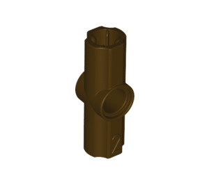 LEGO Donkerbruin Angle Connector #2 (180º) (32034 / 42134)