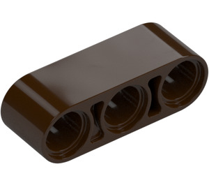 LEGO Dark Brown Beam 3 (32523 / 41482)